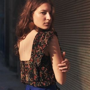 Sezane Amande Sleeveless Blouse